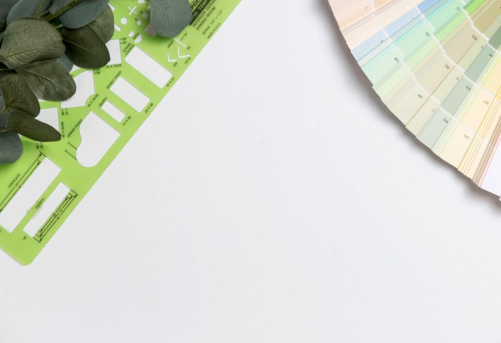 Elementos de identidad visual para pequeños negocios: paleta de color y materiales de diseño